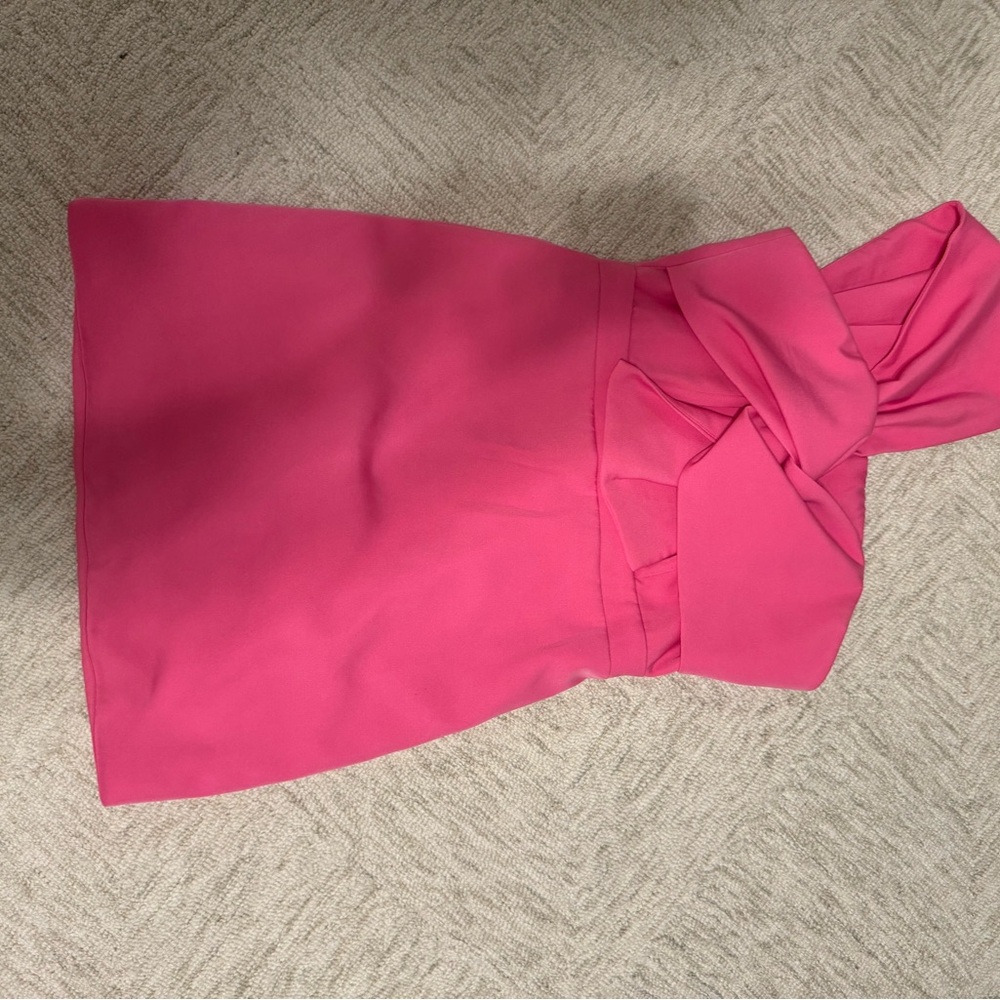 DO+BE Pink One Shoulder Dress